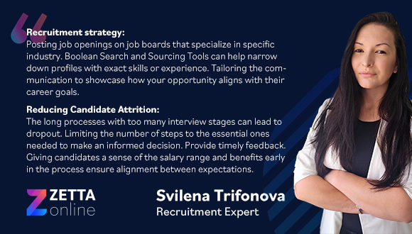 Introducing Svilena Trifonova, Talent Recruitment Expert